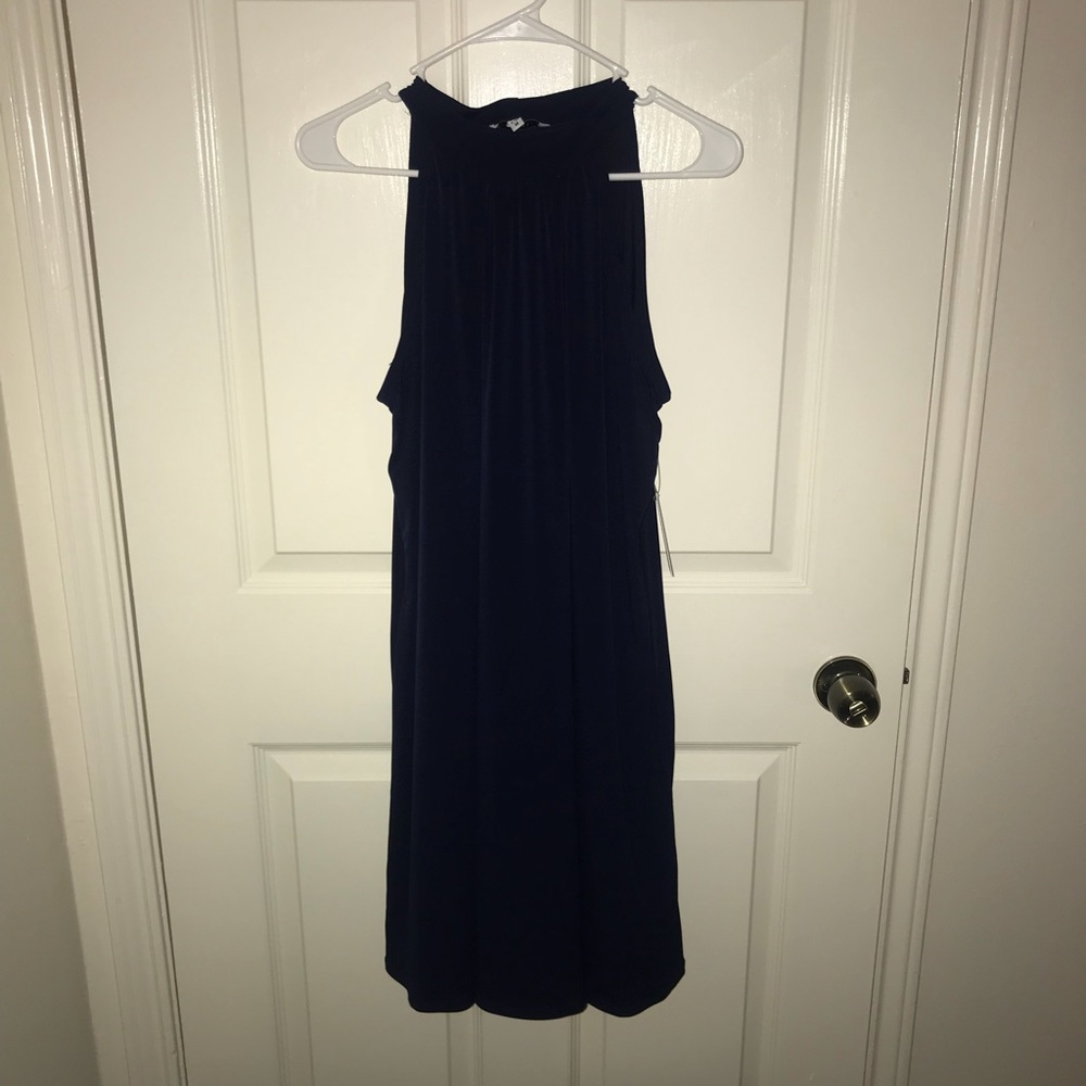 Cute Navy Shift Dress